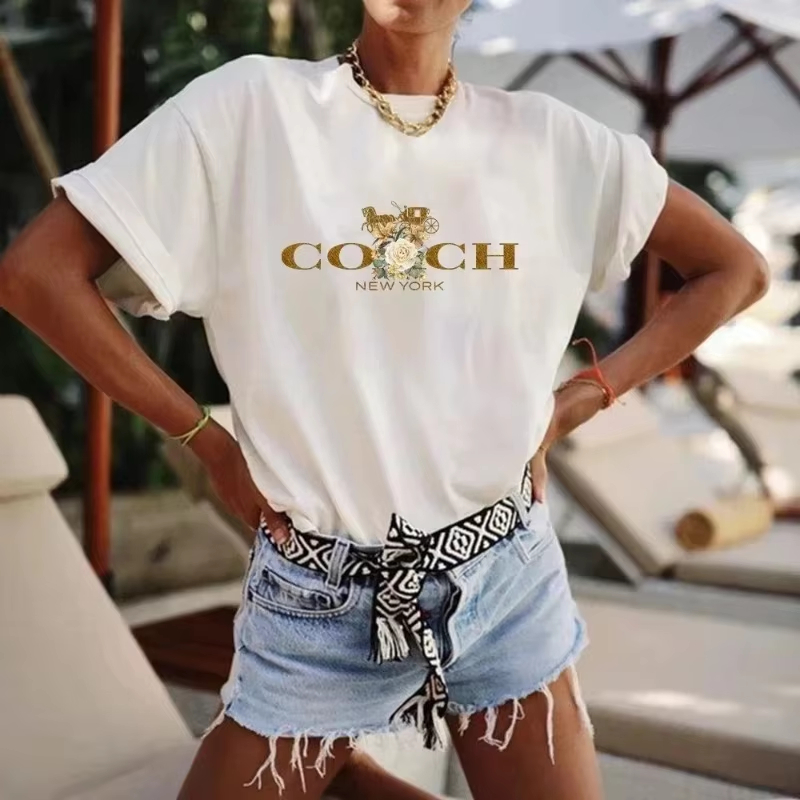 Streetwear Brand Flower - T-shirt di Lusso con Logo Classico