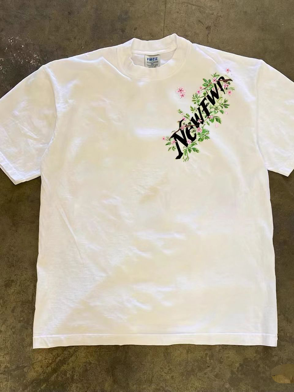 Streetwear Brand Flower - T-shirt a maniche corte in puro