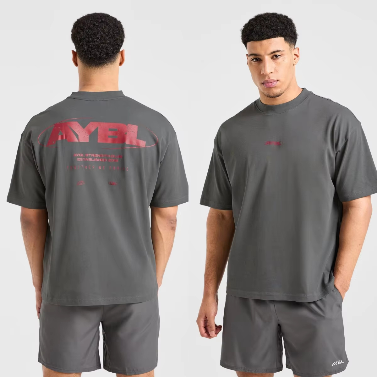 Streetwear Brand Logos - T-shirt con Logo Classico GYM, Marca