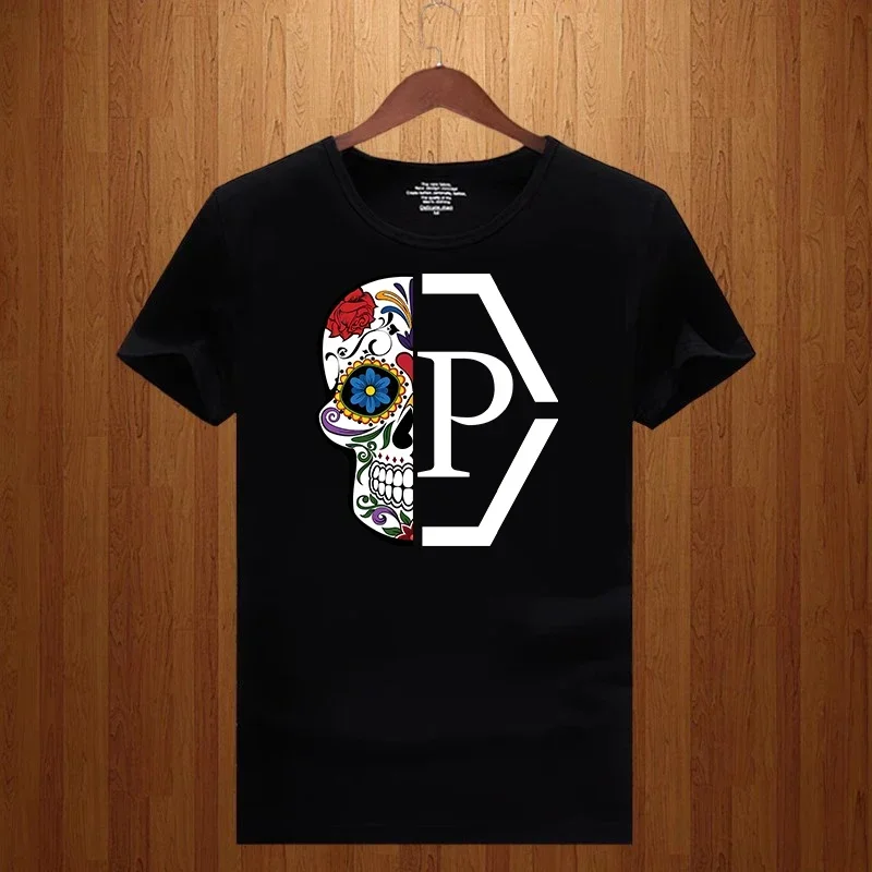 Streetwear Brand Flower - T-shirt di Lusso con Stampa Mezza