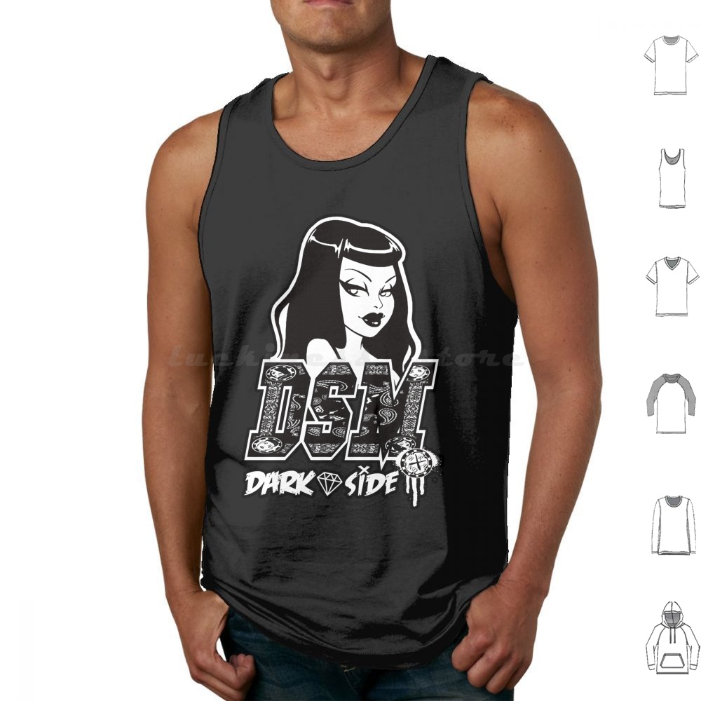 Urban Streetwear Brand - Desmadre Brand Dark Side Collection Canotte