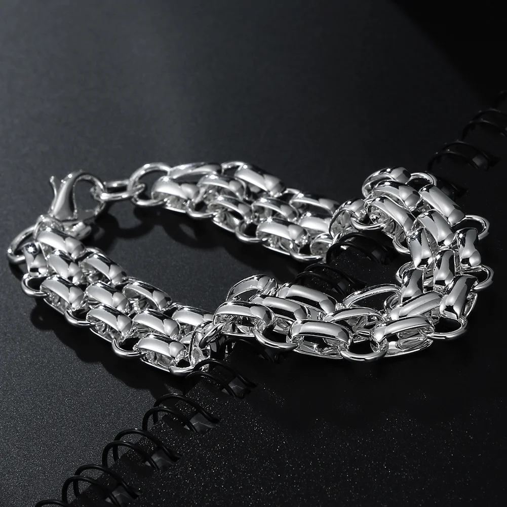 Bracciali a catena in argento  - Streetwear Brand Popular recensione e prezzo