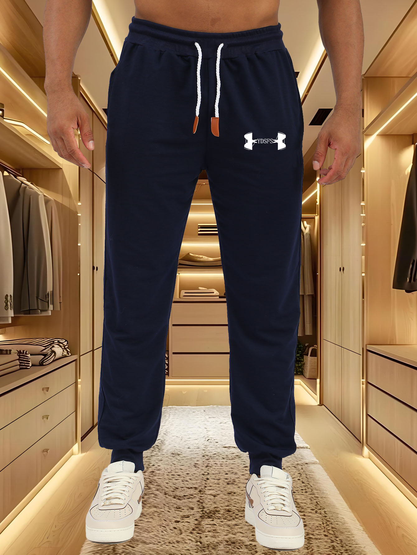 Pantaloni Jogger da Uomo con L - Streetwear Brand Logos recensione e prezzo