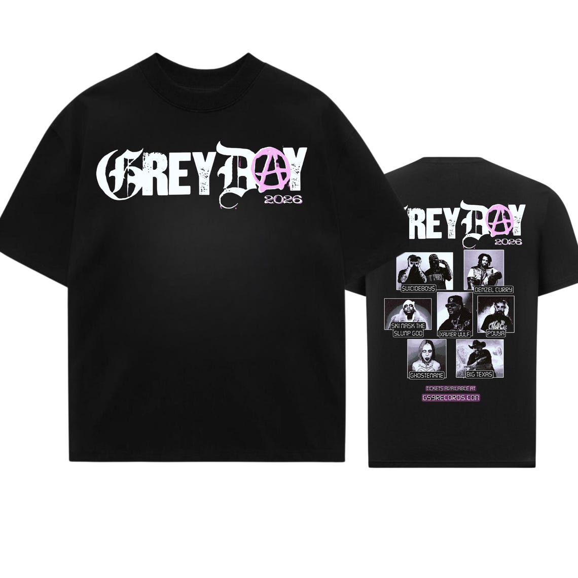T-Shirt Dark Hip Hop Concert T - Urban Streetwear Brand recensione e prezzo