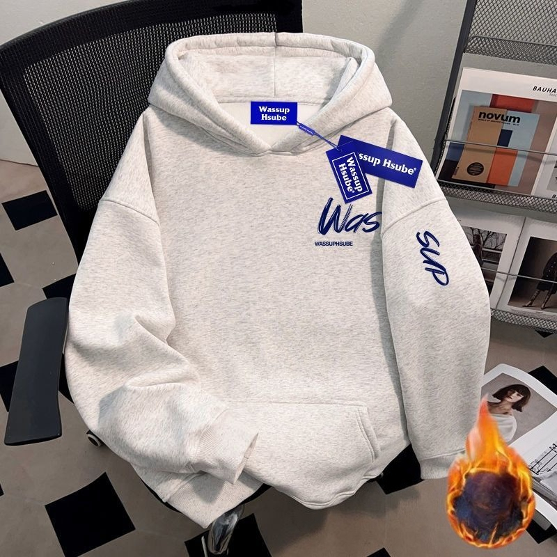 Felpa con cappuccio con letter - Streetwear Brand Popular recensione e prezzo