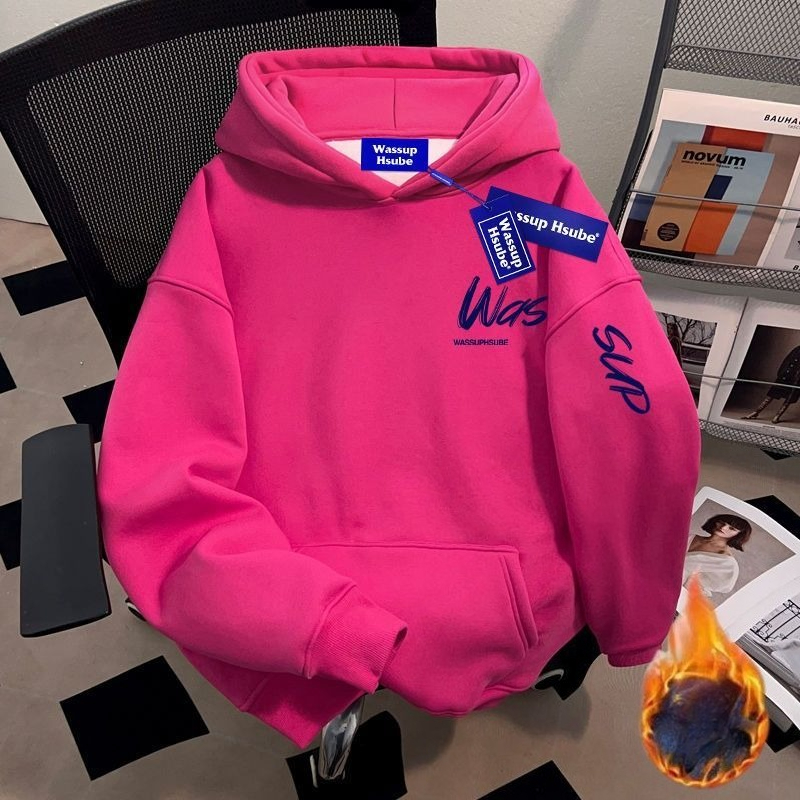 Felpa con cappuccio con letter - Streetwear Brand Popular recensione e prezzo
